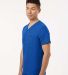 Jaanuu M10001 Holmes Everyday 1-Pocket Scrub V-Nec in Royal blue side view