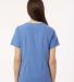 Jaanuu W10001 Women's Rhena Essential 1-Pocket Scr in Ceil blue back view