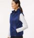 Jaanuu W60004 Women's Phantom Insulated Vest in Navy blue side view