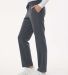 Jaanuu W20001P Women's Xenos Essential Knit-Waist  in Carbon grey side view