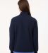 Jaanuu W60001 Women's Ceri Essential Full-Zip 6-Po in Midnight navy back view