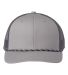 The Game Hats GB452R Everyday Rope Trucker Cap in Light grey/ charcoal