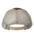 The Game Hats GB880 Soft Trucker Cap in Woodland/ khaki back view