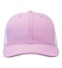 The Game Hats GB452E Everyday Trucker Cap in Wisteria pink/ white front view