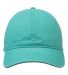 The Game Hats GB465 Pigment-Dyed Cap in Oasis green front view