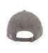 The Game Hats GB568 Relaxed Corduroy Cap in Grey back view