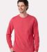 Recover EC102 Eco Long Sleeve T-Shirt in Ruby