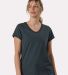 Recover EC200 Women's Eco T-Shirt in Charcoal front view