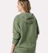 Recover RC1093 Fleece Hooded Sweatshirt in Fern back view