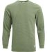 Recover RC1095 Crewneck Pullover Sweatshirt in Fern front view