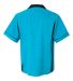 Hilton HP2244 GM Legend Bowling Shirt in Turquoise/ black back view