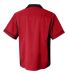 Hilton HP2244 GM Legend Bowling Shirt in Red/ black back view