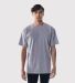 Teestyled TS5614  | ESSENTIAL SPLIT HEM TEE in Athletic heather front view