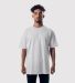Teestyled TS6000 FOUNDER TEE in Ash front view