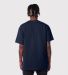 Teestyled TS9000  | LUXE TEE in Navy back view