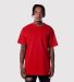 Teestyled TS9000  | LUXE TEE in Red front view