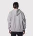 Teestyled TS9504  | HEAVYWEIGHT YKK ZIP HOODIES in Athletic heather back view