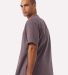 Bella+Canvas 4610 Unisex 7.5oz Heavyweight T-Shirt in Purple storm back view