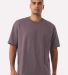 Bella+Canvas 4610 Unisex 7.5oz Heavyweight T-Shirt in Purple storm front view
