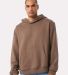 Bella+Canvas 4719 Unisex 10oz Hooded Pullover in Vintage brown front view