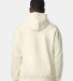 Gildan 19500 Unisex Hammer Maxweight Hooded Sweats in Off white back view