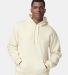 Gildan 19500 Unisex Hammer Maxweight Hooded Sweats in Off white front view
