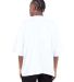 Shaka Wear Retail SHGDD Adult Garment-Dyed Drop-Sh in White back view
