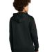 Sport Tek YST255 in Blk/dpred back view