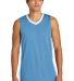 Sport Tek ST900 Sport-Tek Rival Basketball Rev Jer in Carbl/wht front view