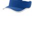 Sport Tek STC57 Sport-Tek Repeat Visor in Try/white front view