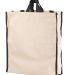 BAGedge BE280 Conference Hauler Duffel in Natural/ black front view