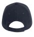 Big Accessories BA714 Lux Cap in Navy back view