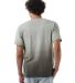 Champion Clothing CD100D Classic Jersey Dip Dye T- in Army ombre back view