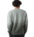 Champion Clothing CD400D Dip Dye Crewneck Sweatshi in Army ombre back view