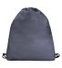 Champion Clothing CA3000 Carrysack Drawstring Bag in Heather oxford grey back view