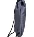 Champion Clothing CA3000 Carrysack Drawstring Bag in Heather oxford grey side view