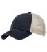 J America TW5533 Riptide Ripstop Trucker Cap in Navy front view