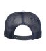 J America TW5535 Cutter Jersey Snapback Trucker Ca in Navy back view