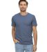 Threadfast Apparel T1000 Epic Unisex T-Shirt in Denim front view