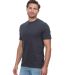 Threadfast Apparel T1001 Epic Unisex CVC T-Shirt in Heather black side view