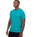 Threadfast Apparel T1001 Epic Unisex CVC T-Shirt in Heather Teal