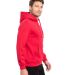 Threadfast Apparel T2000 Unisex Epic Fleece Pullov in Red side view