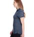 Puma 596802 Women's Icon Heather Polo in Peacoat side view