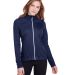 Puma 596803 Women's Icon Full-Zip in Peacoat front view