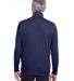 Puma 596807 Icon Quarter-Zip Pullover in Peacoat back view