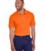 Puma 596920 Fusion Polo in Vibrant orange front view