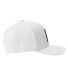 Puma 22537 P Snapback Golf Cap in Bright white side view
