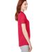 Puma 597695 Women's Cloudspun Free V-neck Polo in Teaberry heather side view