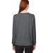 Puma 599267 Women's Cloudspun Crewneck Sweatshirt in Puma black hthr back view
