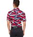 Puma 599434 Mattr Volition Flanked Polo in High risk red back view